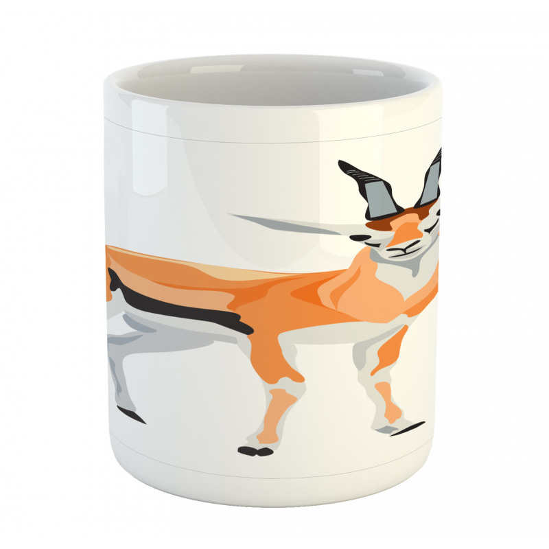 Thomson's Gazelle Cartoon Mug