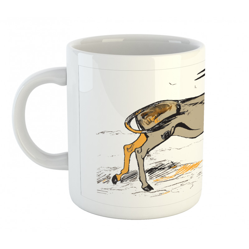 Animal Sketch Art Mug