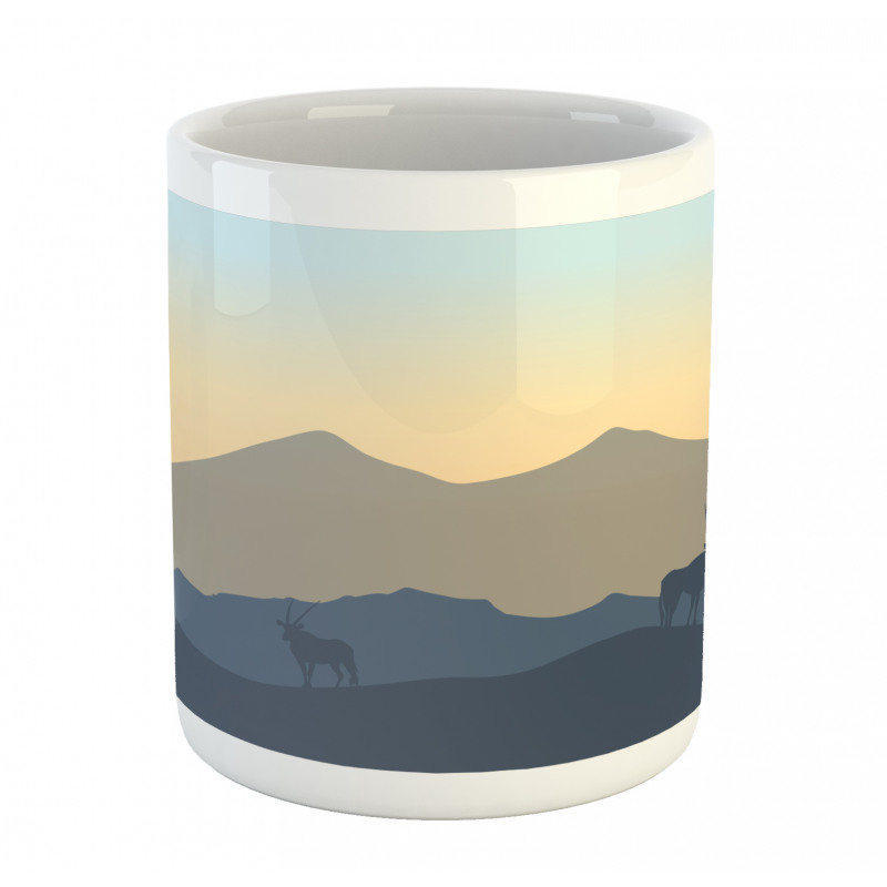 Hills with Open Sky Art Mug