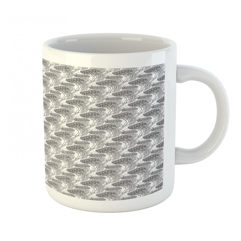 Zentangle Ocean Creature Mug