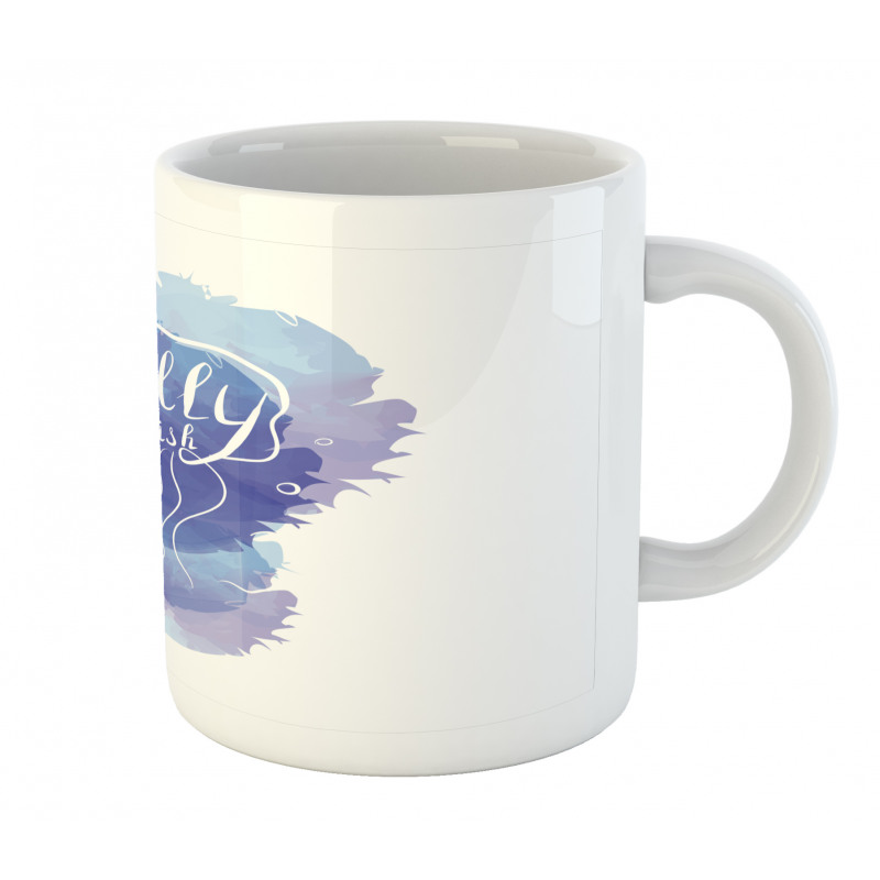 Abstract Paint Splash Mug