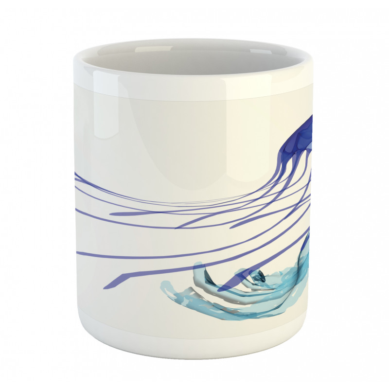 Aquatic Animal Tentacles Mug