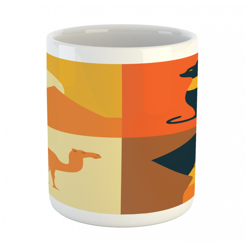 Camel Pyramids Mug