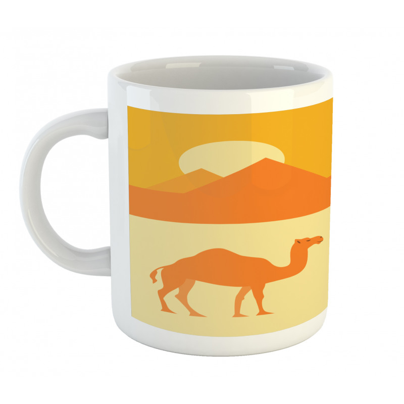 Camel Pyramids Mug