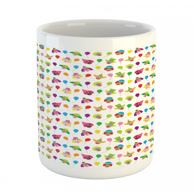 Colorful Balloons Funny Scene Mug