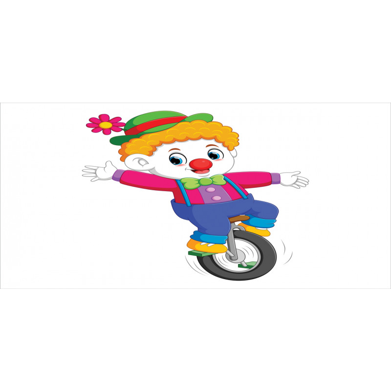 Circus Humorous Boy on Wheel Mug