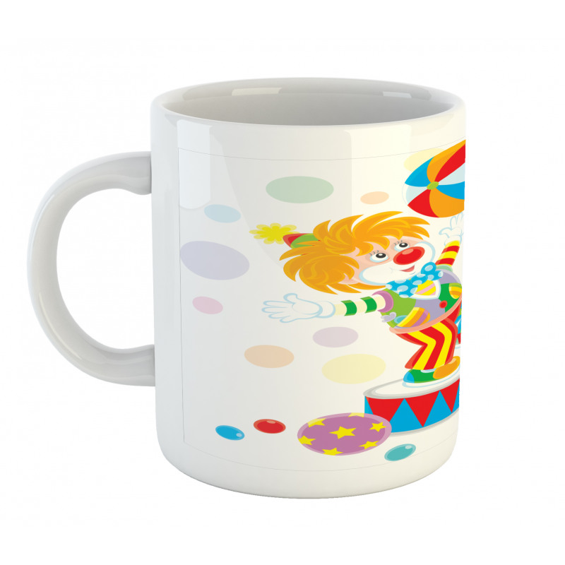 Funny Circus Entertainer Ball Mug