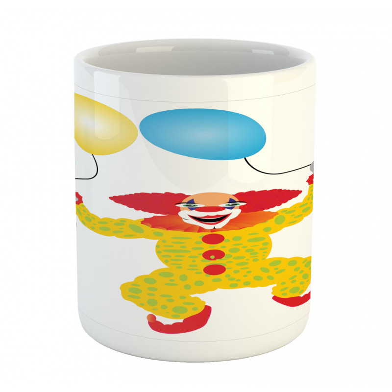 Happy Circus Entertainer Man Mug