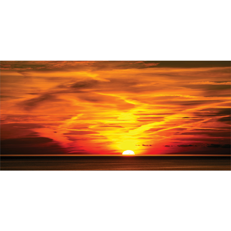 Sunset over Horizon Sea Mug