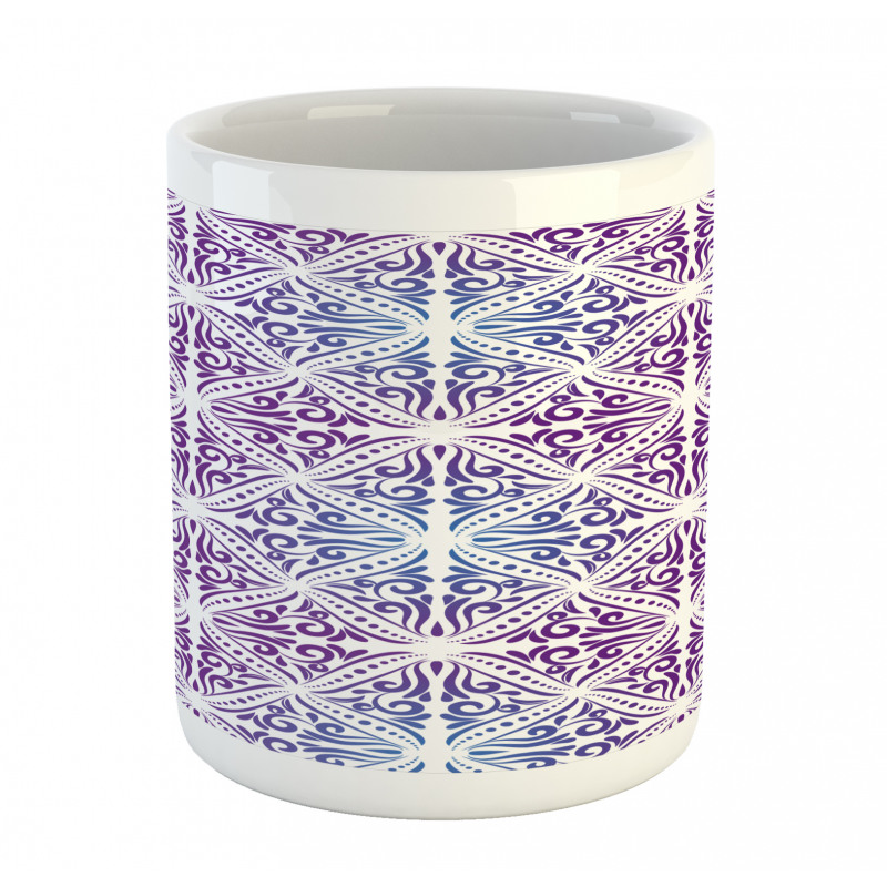 Floral Ornate Flourishes Mug