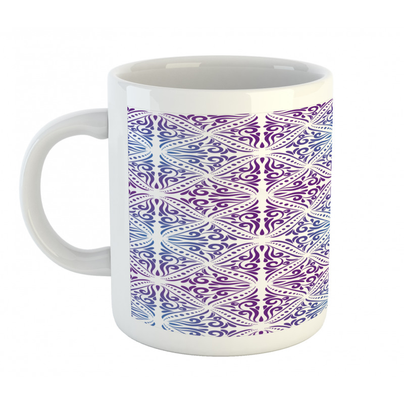 Floral Ornate Flourishes Mug