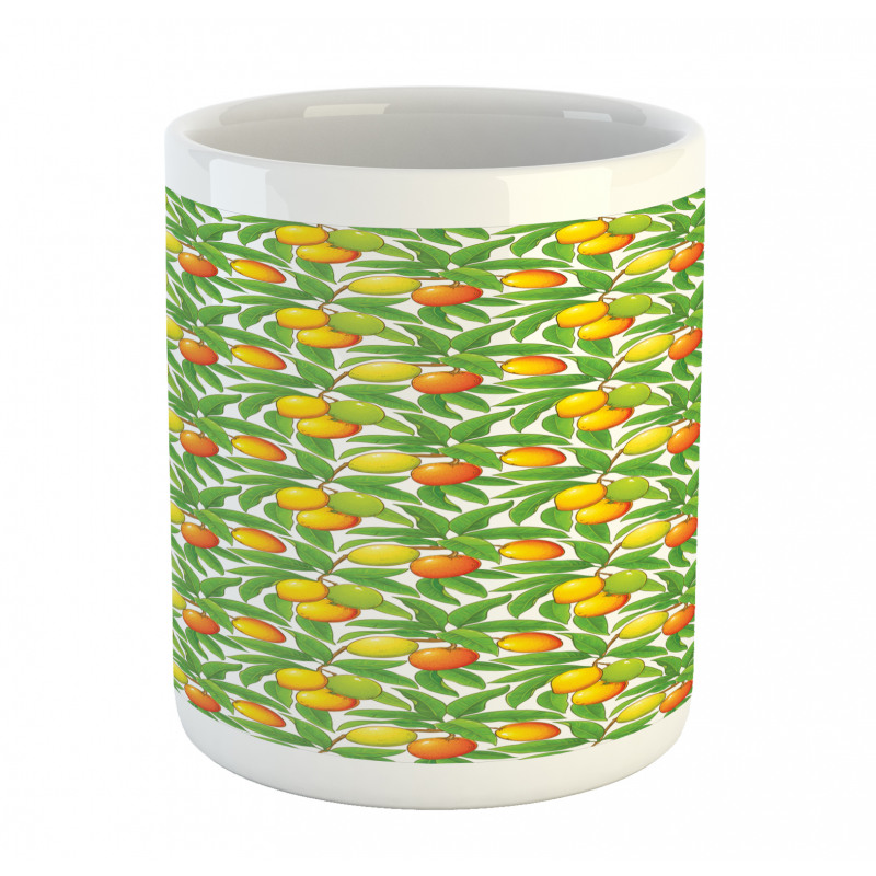 Ripe Mango Branches Mug