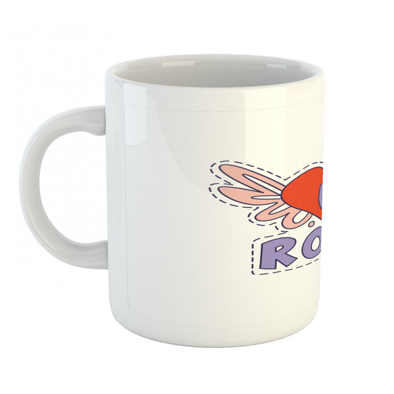 Winged Heart Motivation Mug