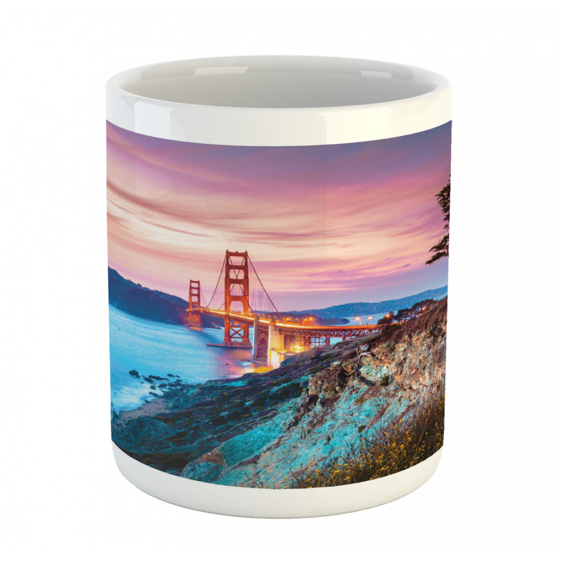 Golden Gate Bridge Tree Mug