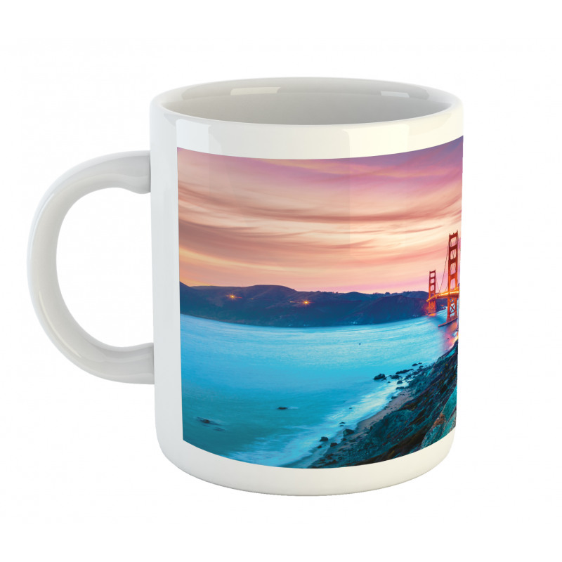 Golden Gate Bridge Tree Mug