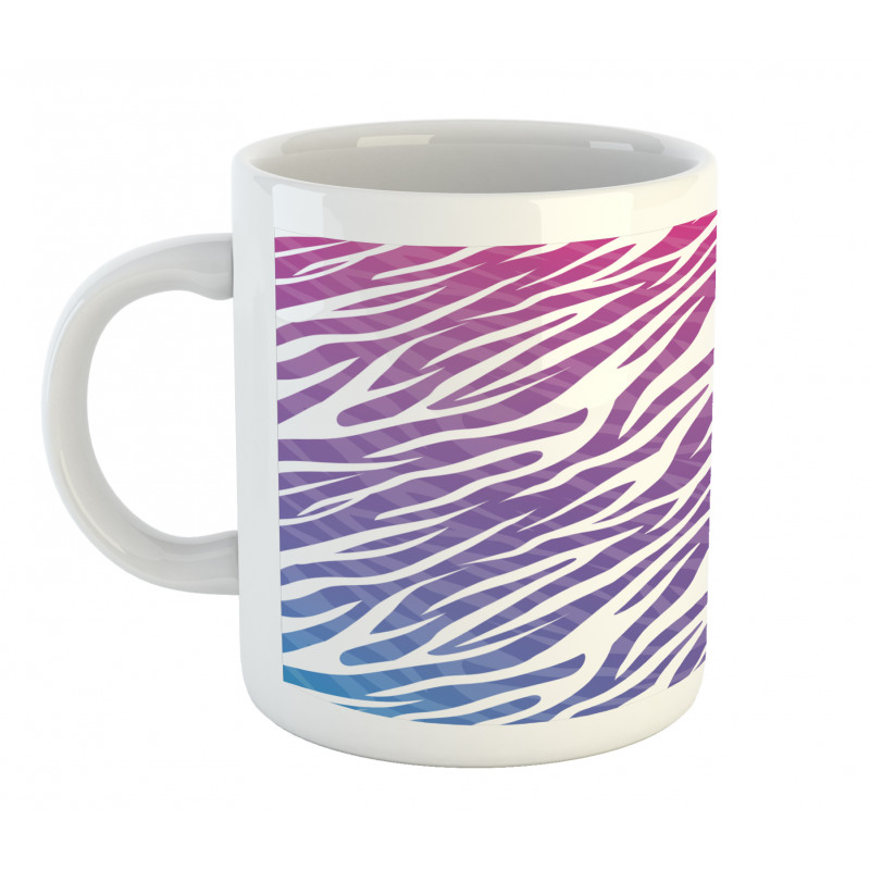 Colorful and Striped Artwork Mug