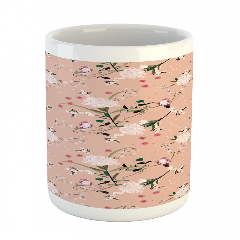 Blooming Oriental Garden Mug