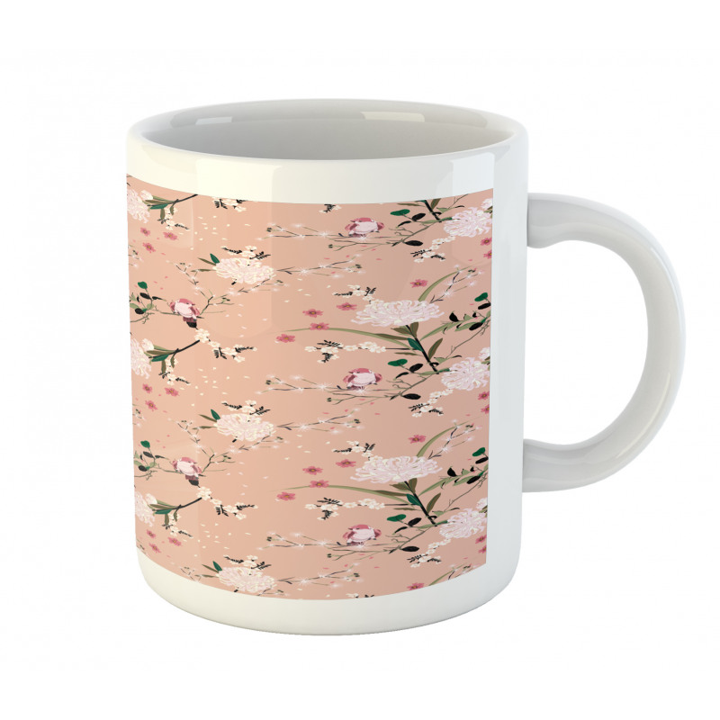 Blooming Oriental Garden Mug