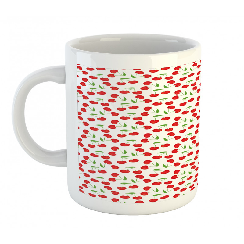 Summer Romantic Fruit Art Mug