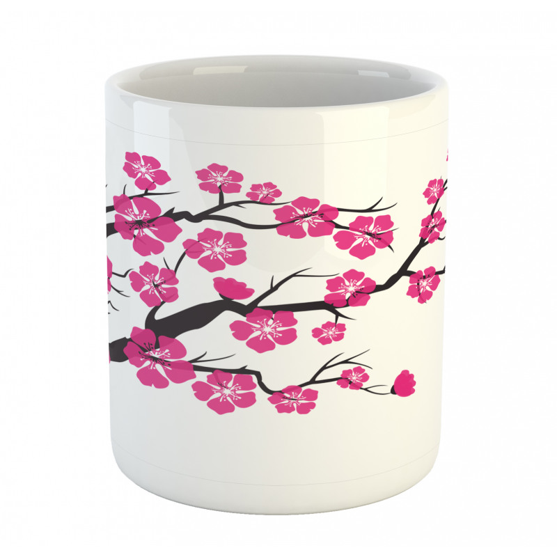 Floral Sakura Tree Mug