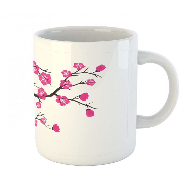 Floral Sakura Tree Mug