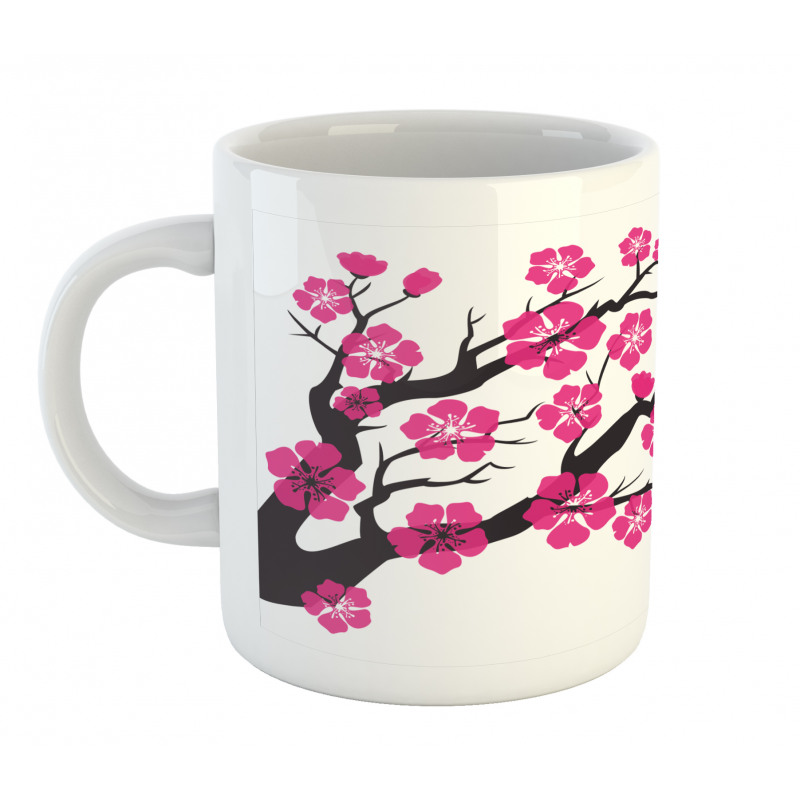 Floral Sakura Tree Mug