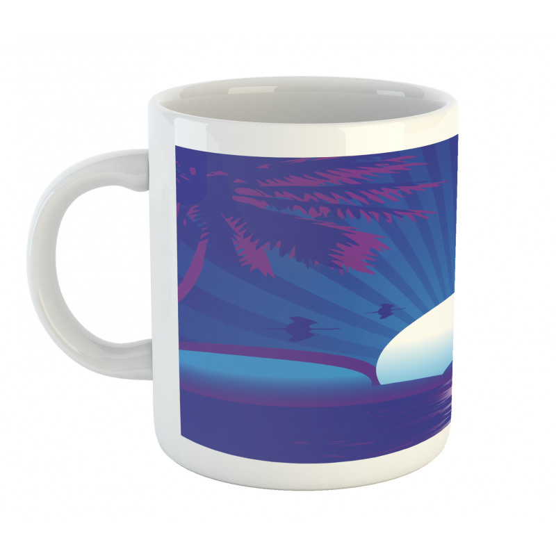 Exotic Summer Time Scene Mug