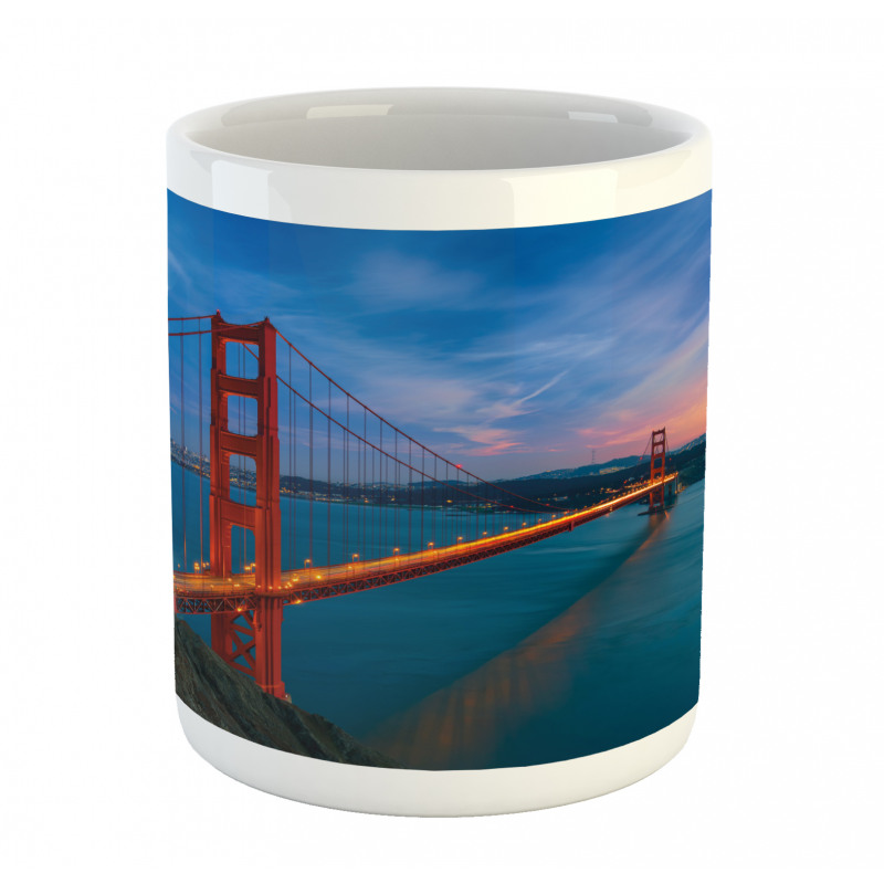 Golden Gate Bridge Scene Mug