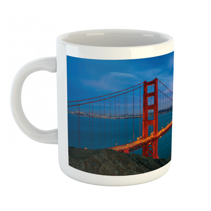 Golden Gate Bridge Scene Mug