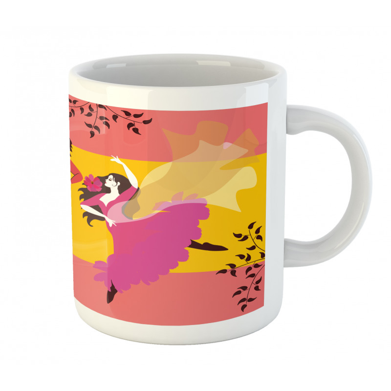 Spanish Dancer Woman and Man Mug