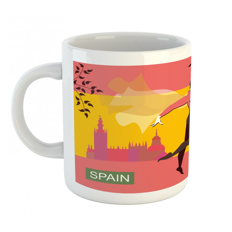 Spanish Dancer Woman and Man Mug