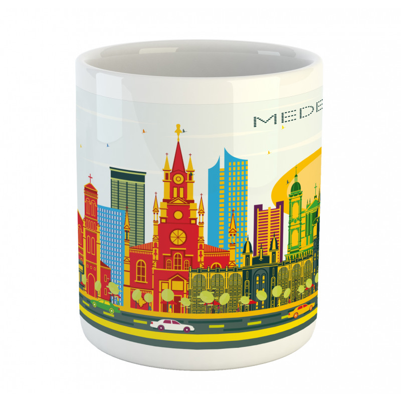 Graphic Image Medellin City Mug