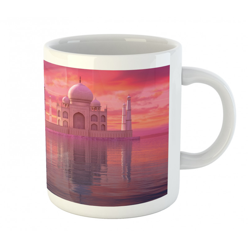 Romantic Taj Mahal Display Mug