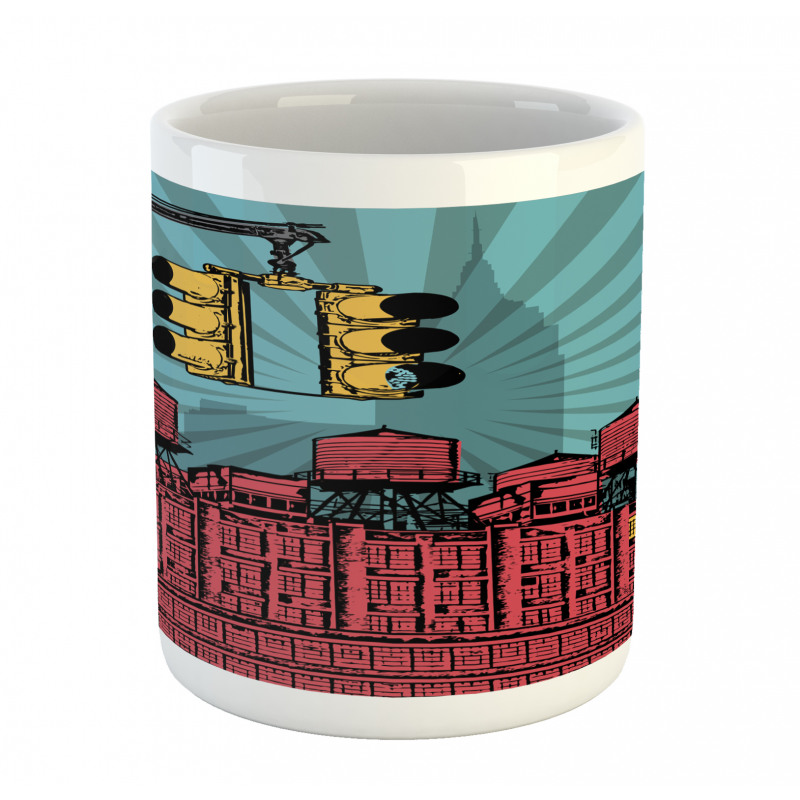 Graphical Manhattan City Mug