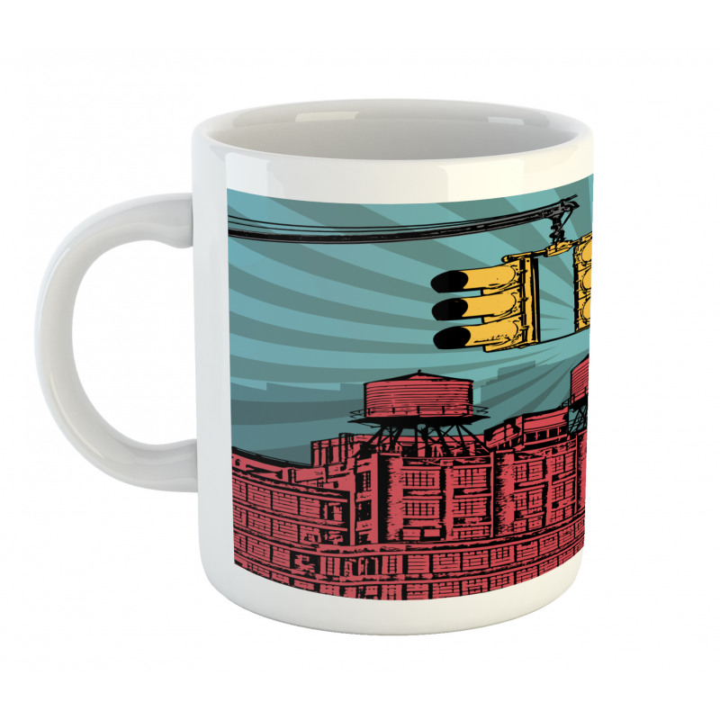 Graphical Manhattan City Mug