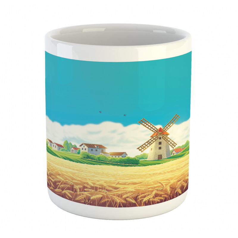 Countryside Wheat Field Mug