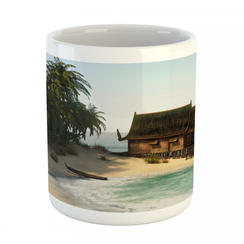 Island House on the Coast Mug