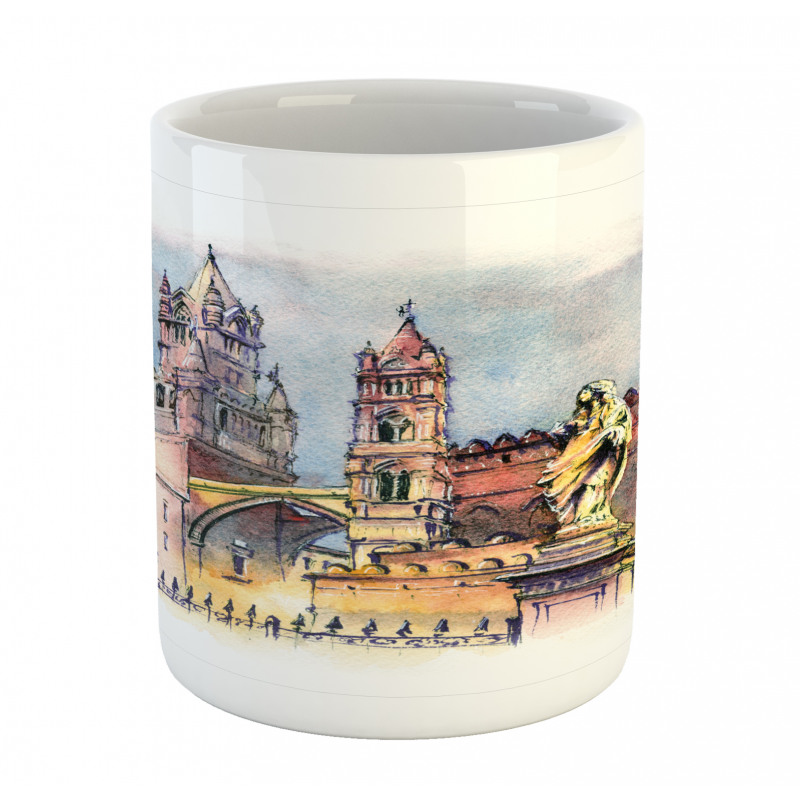 Monument in Palermo Sicily Mug