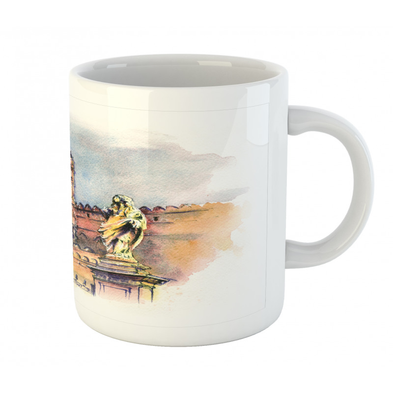 Monument in Palermo Sicily Mug