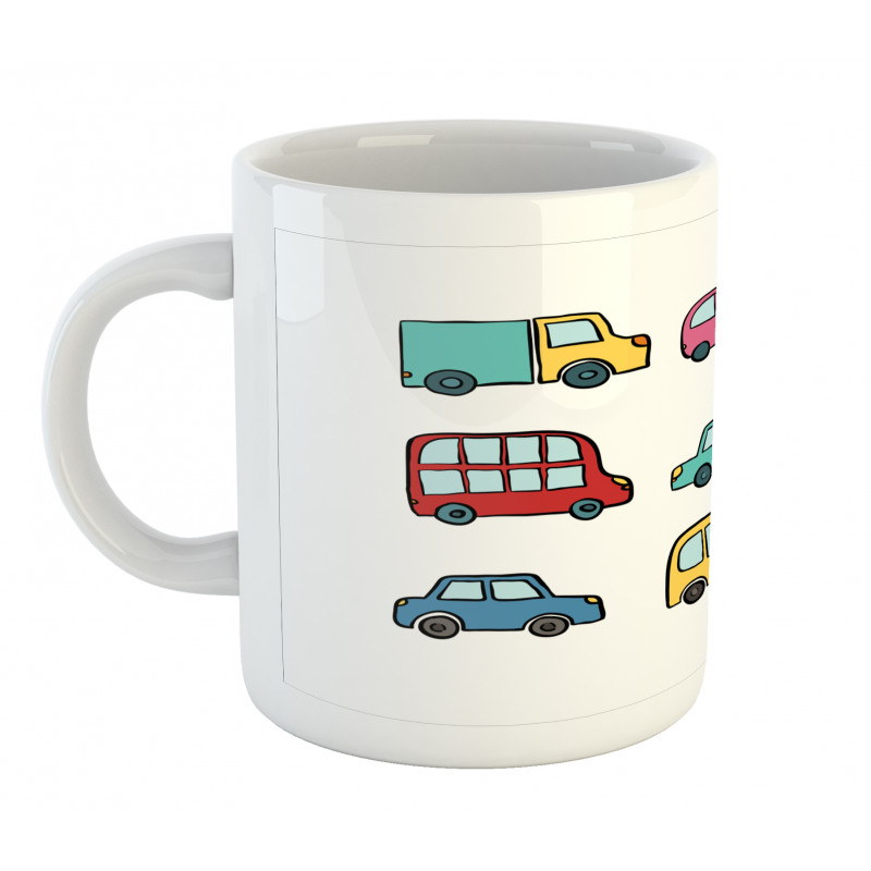 Cartoon Cars Mug