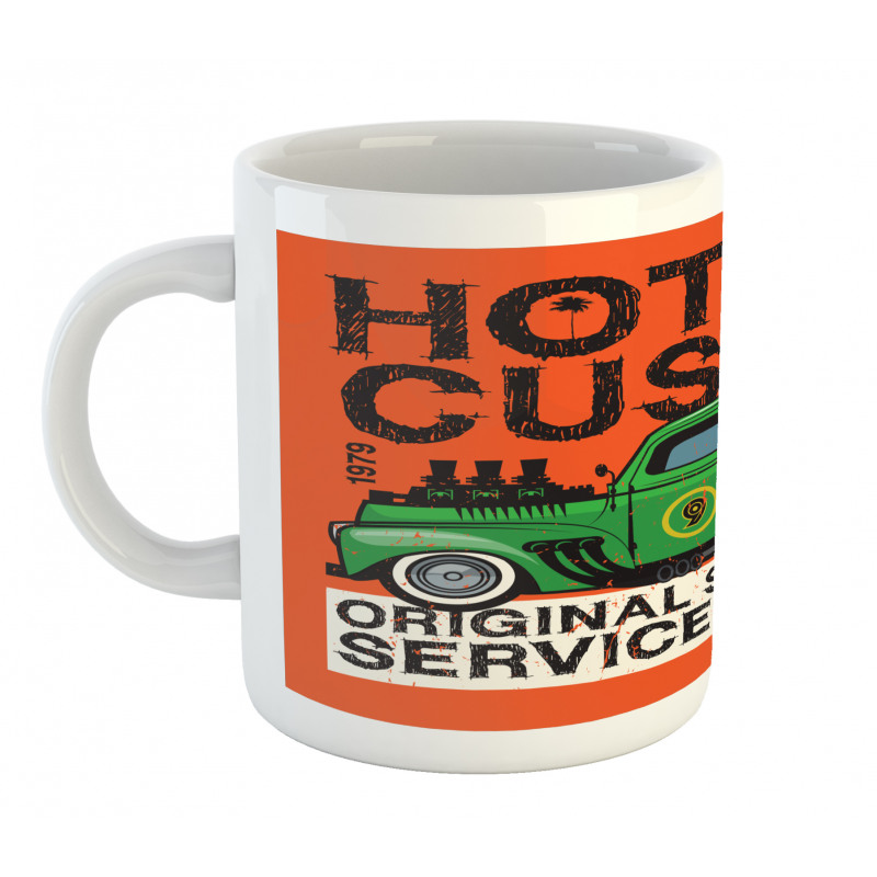 Garage Retro Vehicle Mug