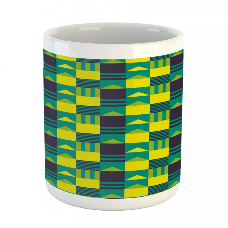 Symmetric Geometric Shapes Mug