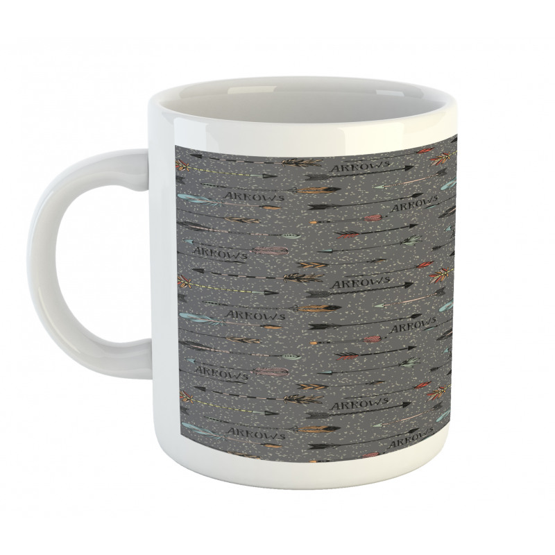 Calligraphic Spotted Design Mug