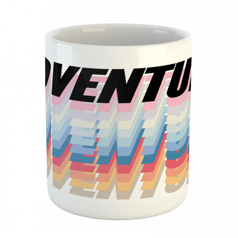 Creative Nested Word Art Mug