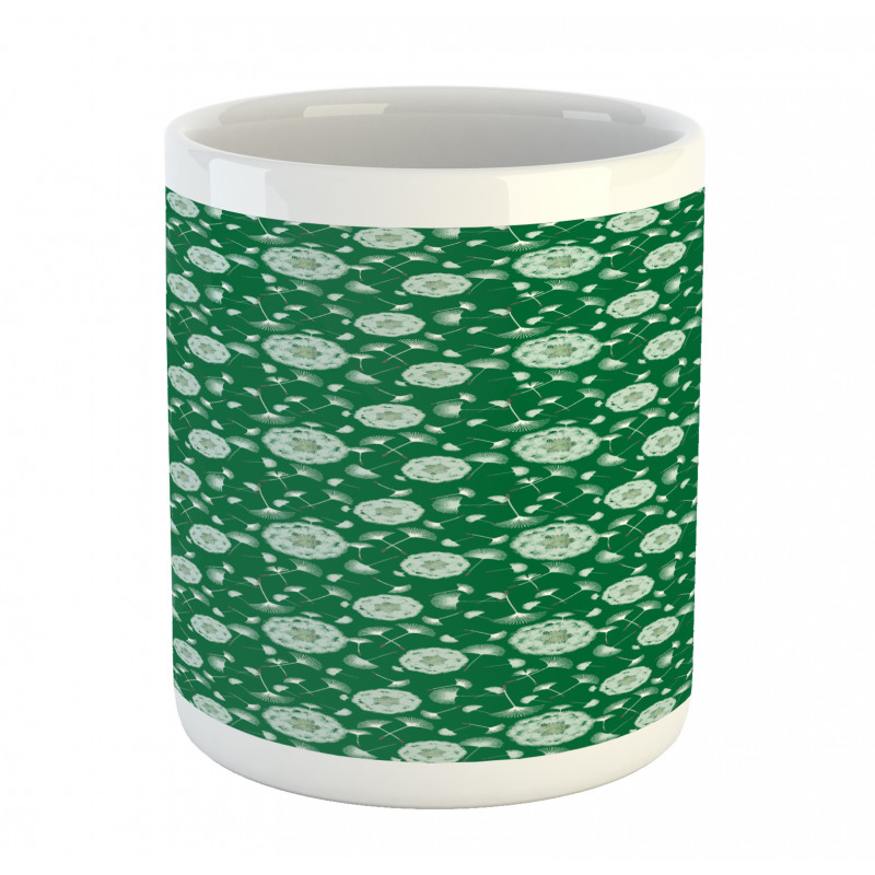 Botanical Pattern Seeds Mug