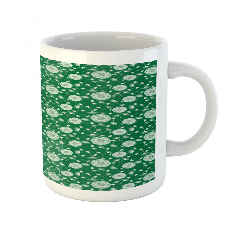 Botanical Pattern Seeds Mug