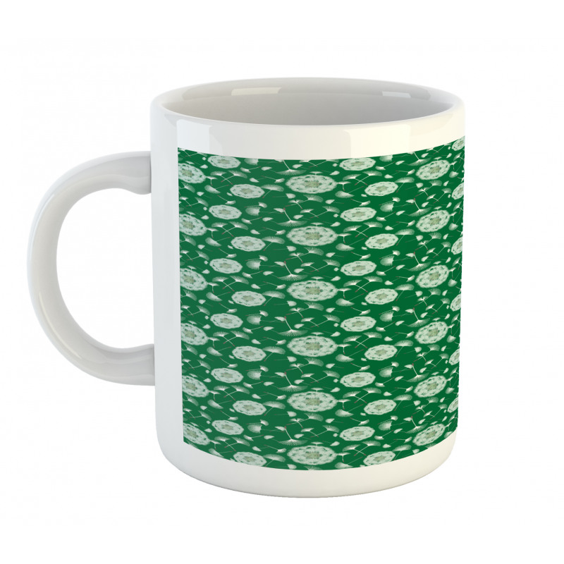 Botanical Pattern Seeds Mug