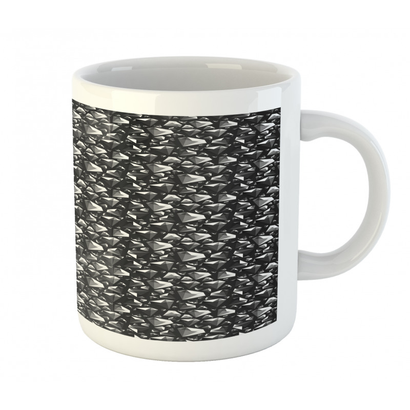 Low Poly Diamond Shapes Mug