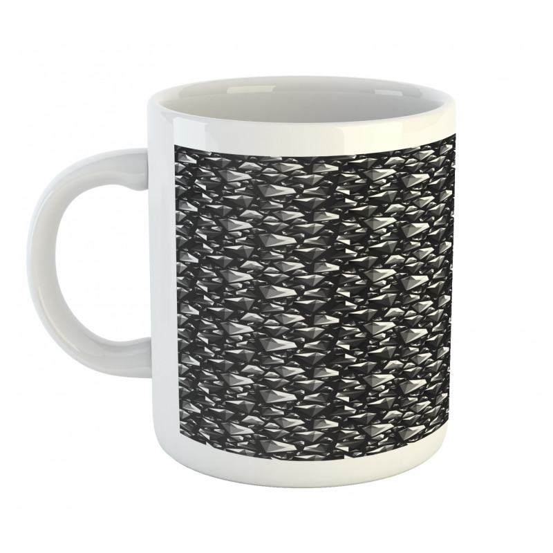 Low Poly Diamond Shapes Mug