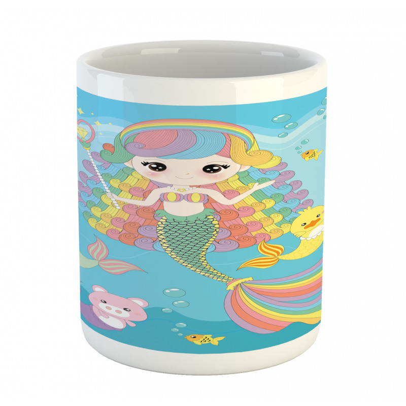 Funky Underwater Characters Mug